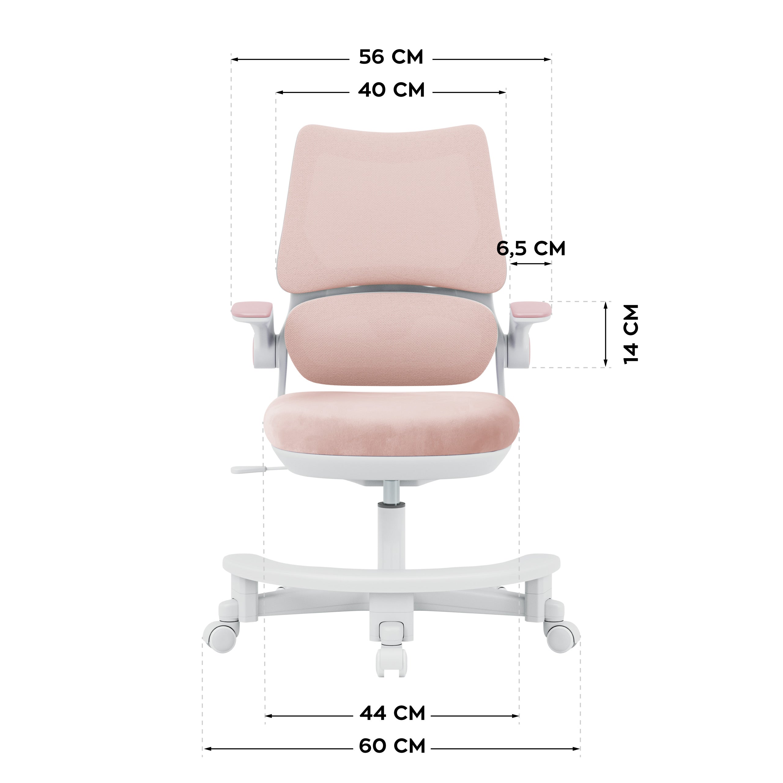 Mark Adler Junior 5.7 Roze kinderbureaustoel
