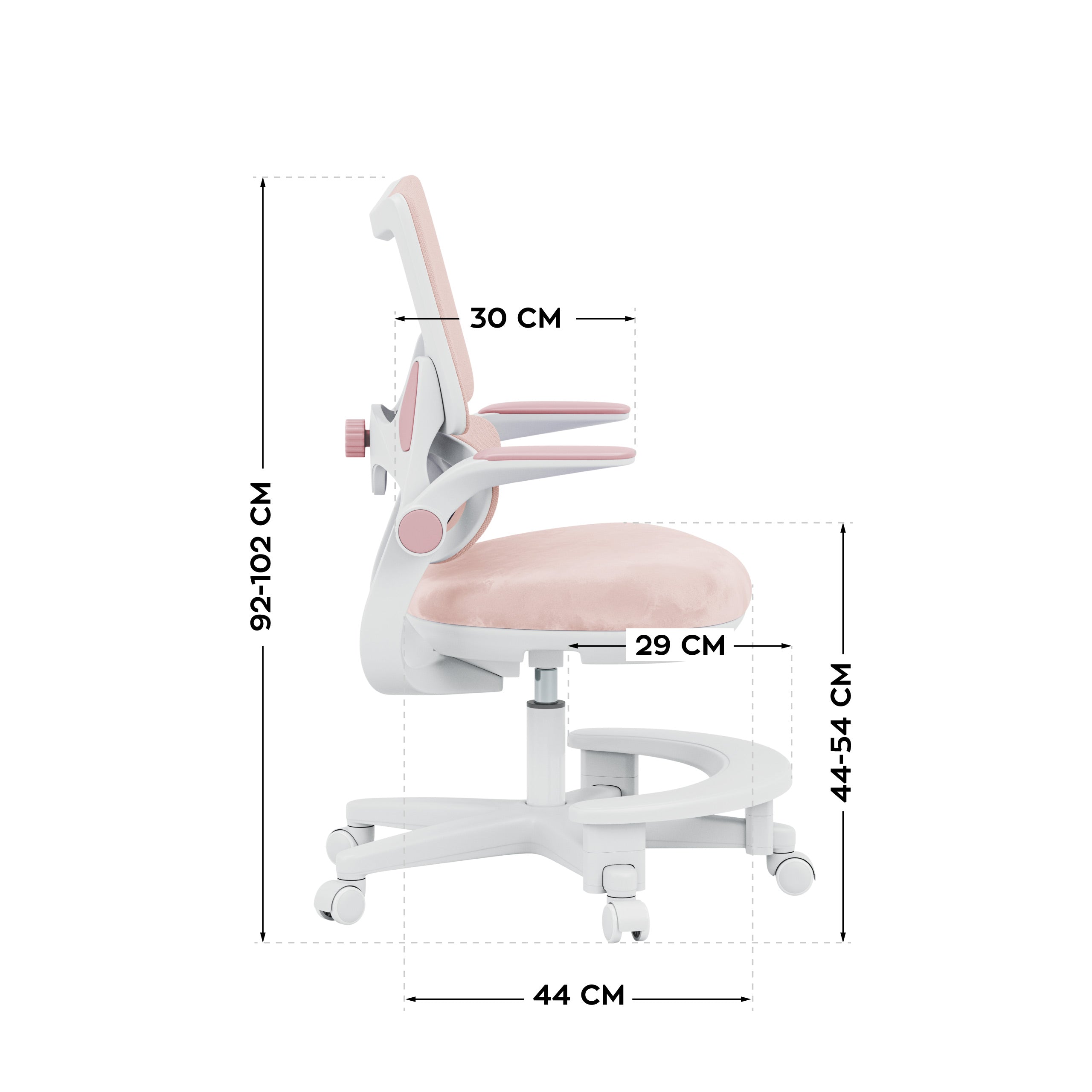 Mark Adler Junior 5.7 Roze kinderbureaustoel