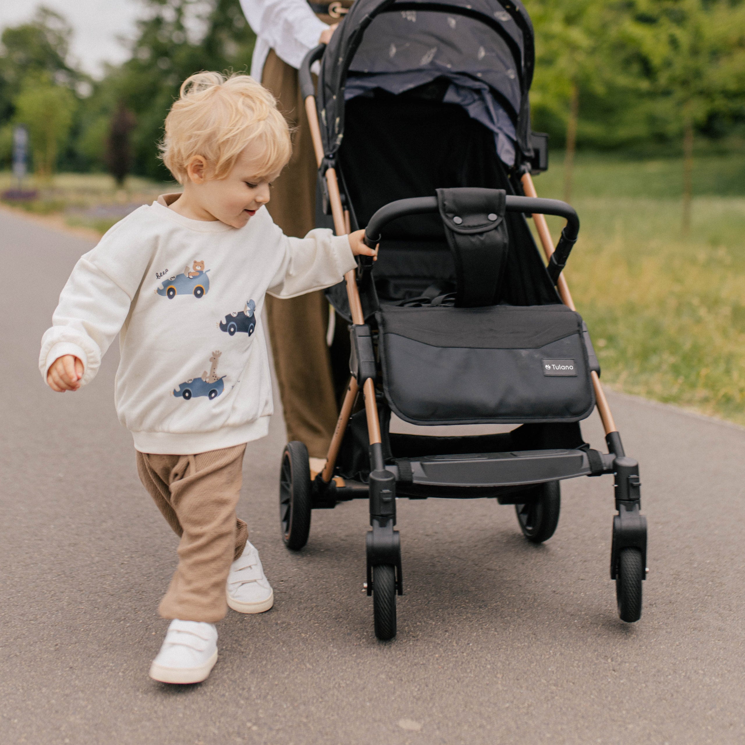 Tulano Lagos 35 Wandelwagen Zwart Goud