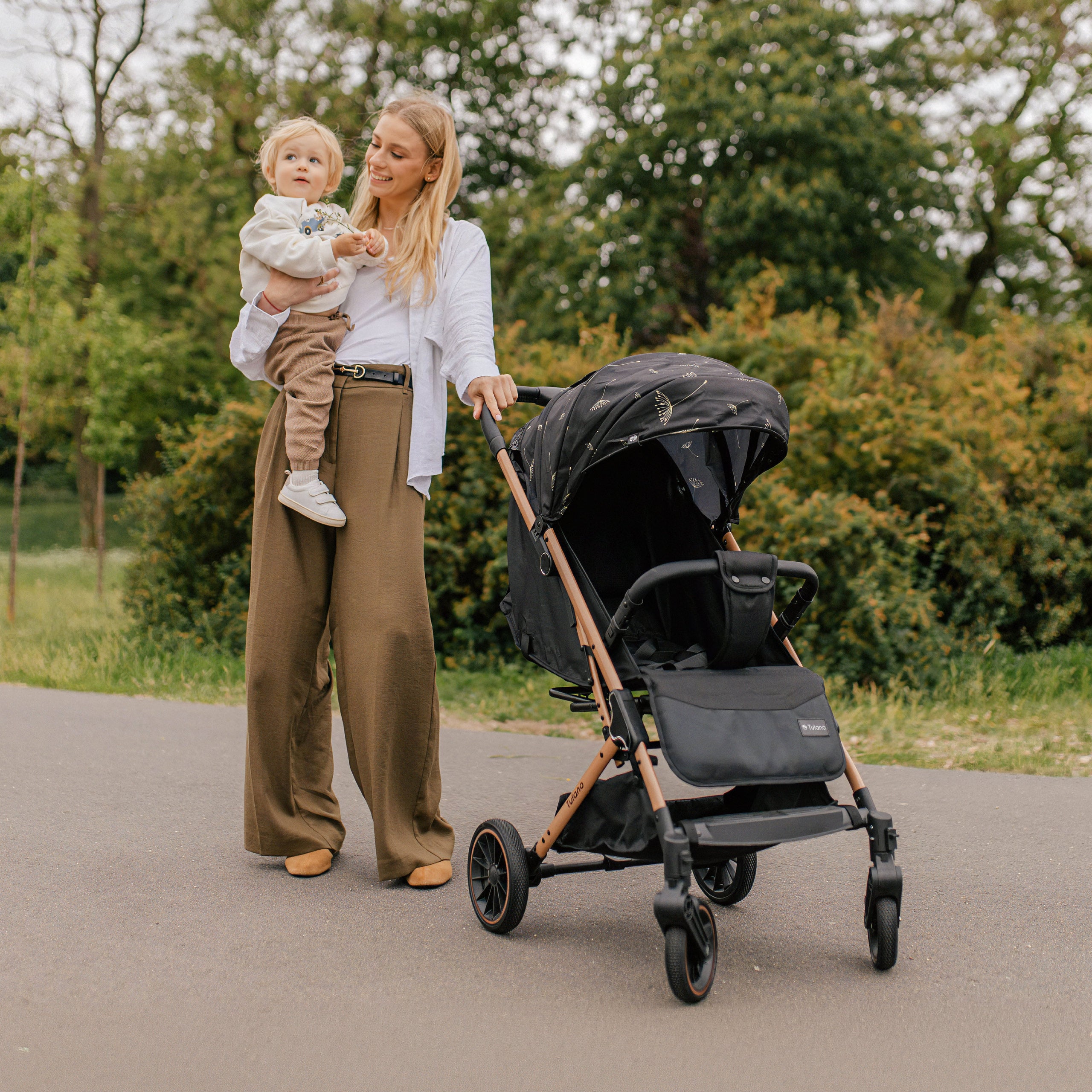 Tulano Lagos 35 Wandelwagen Zwart Goud