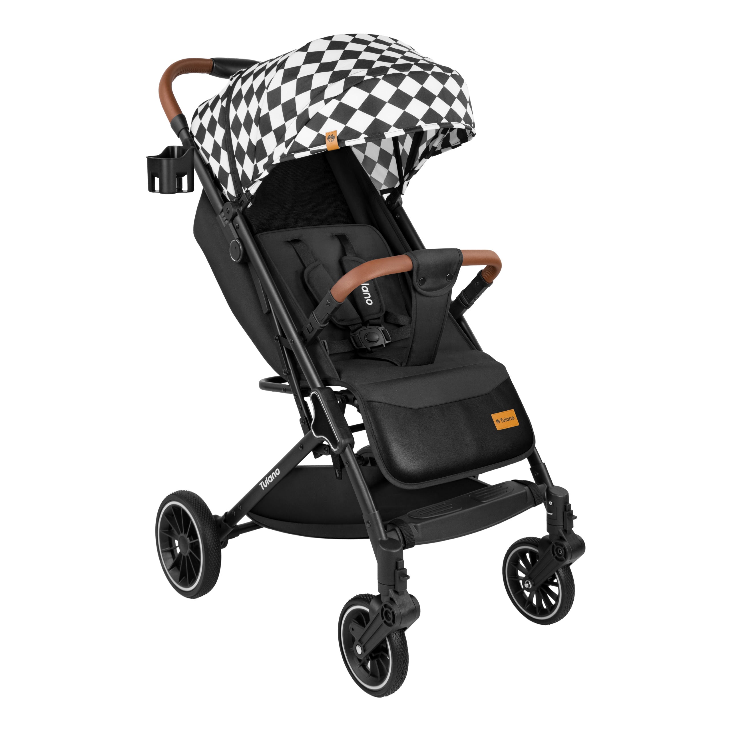 Tulano Lagos 35 Zwarte Kinderwagen