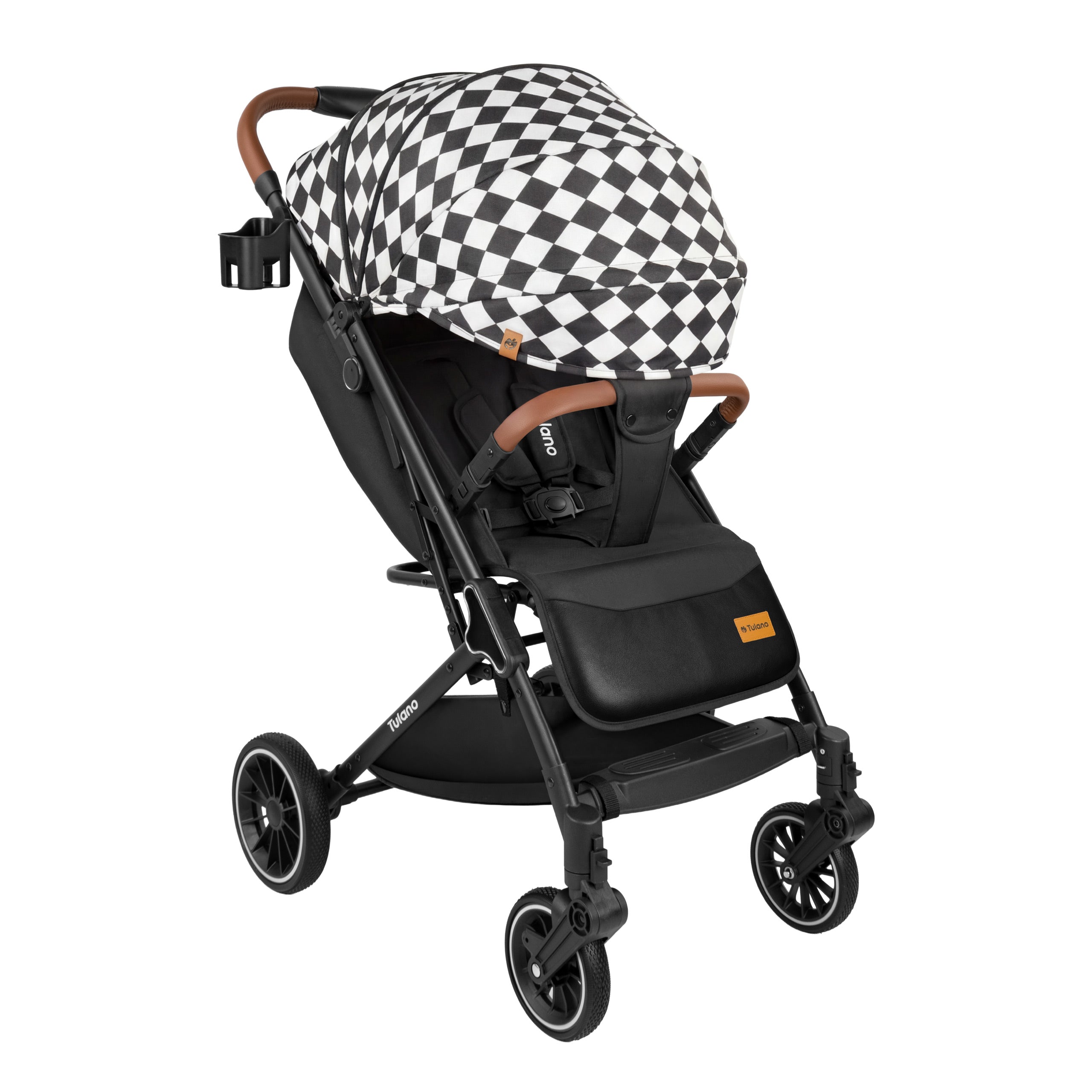 Tulano Lagos 35 Zwarte Kinderwagen
