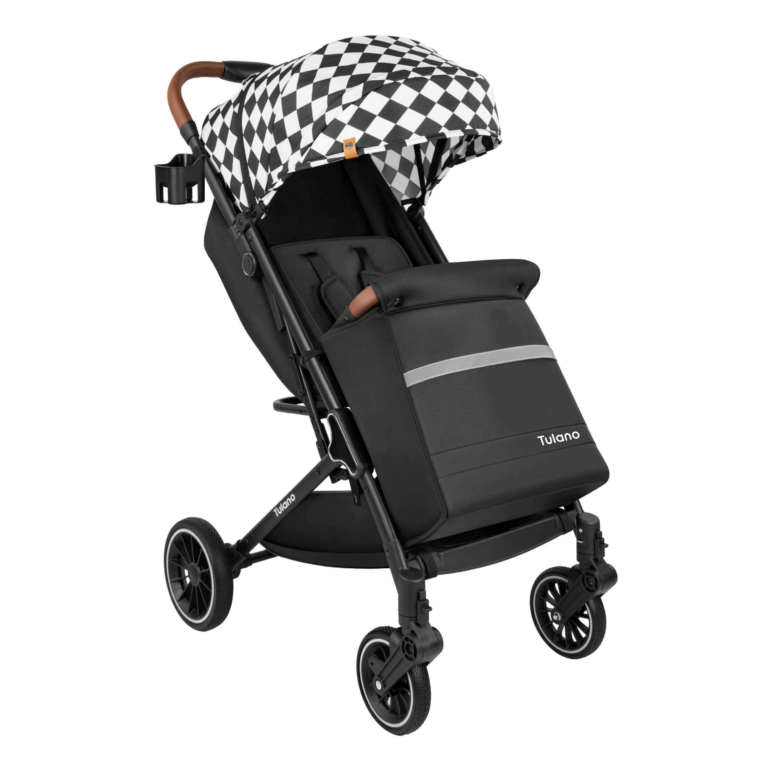 Tulano Lagos 35 Zwarte Kinderwagen