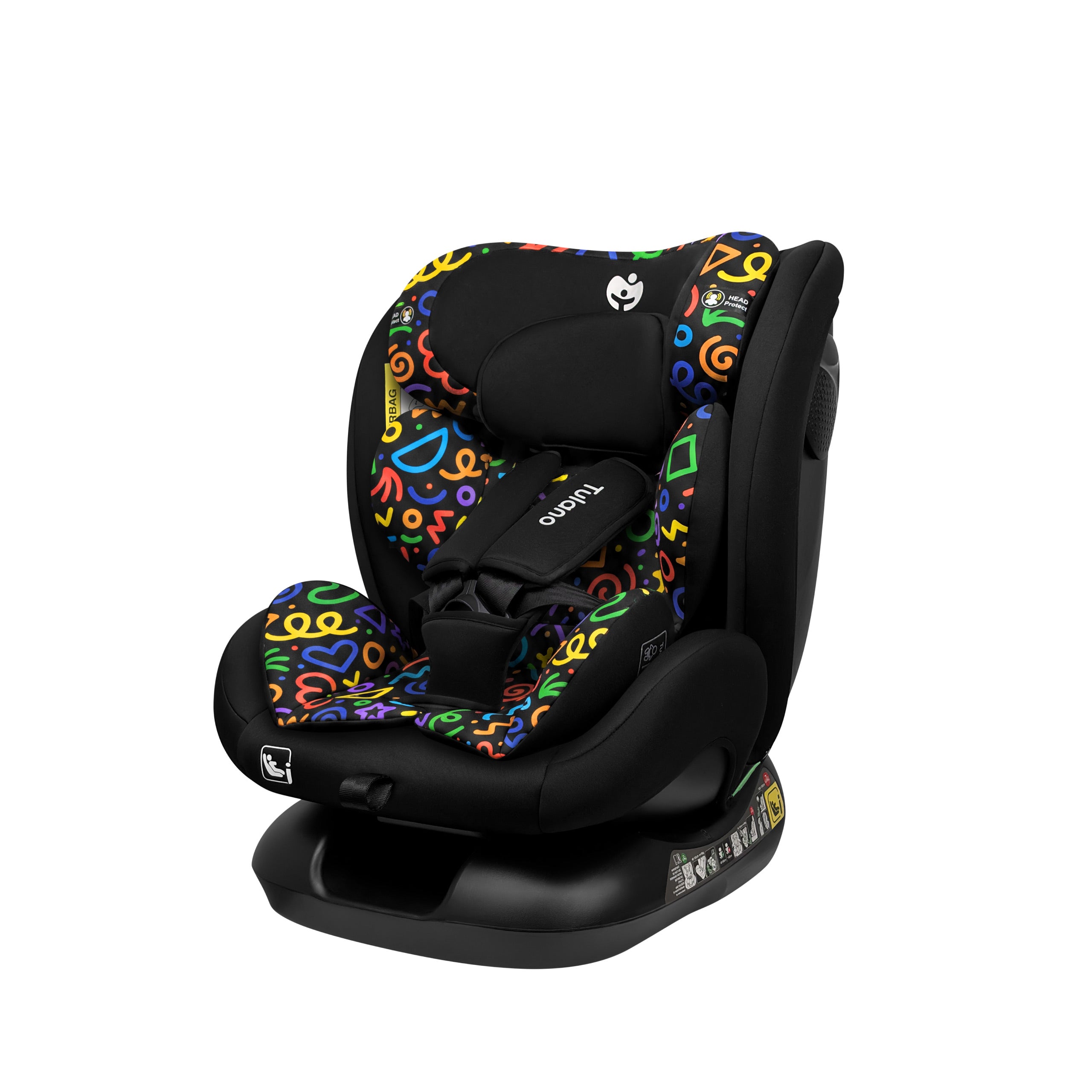 Autostoeltje Tulano Loom 15 Black Loco