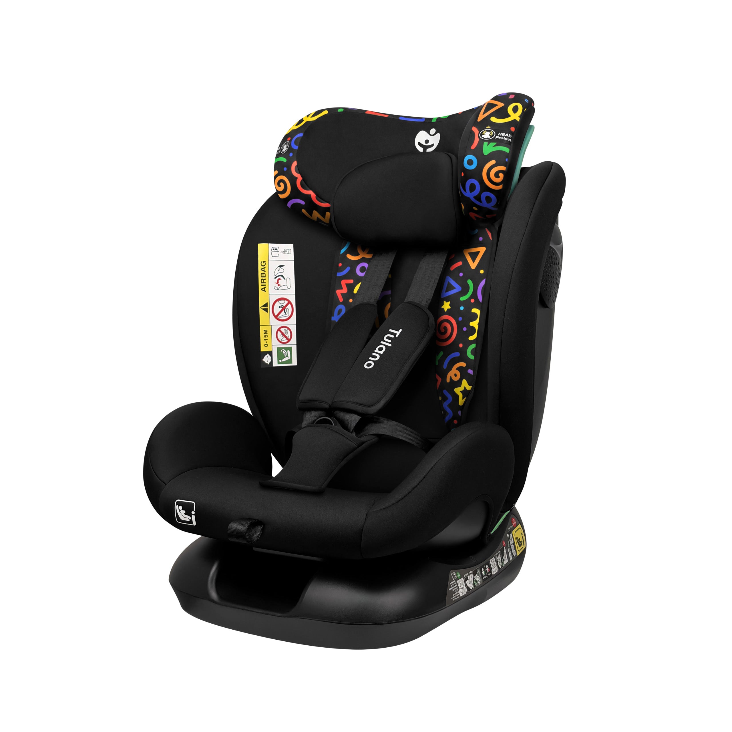 Autostoeltje Tulano Loom 15 Black Loco
