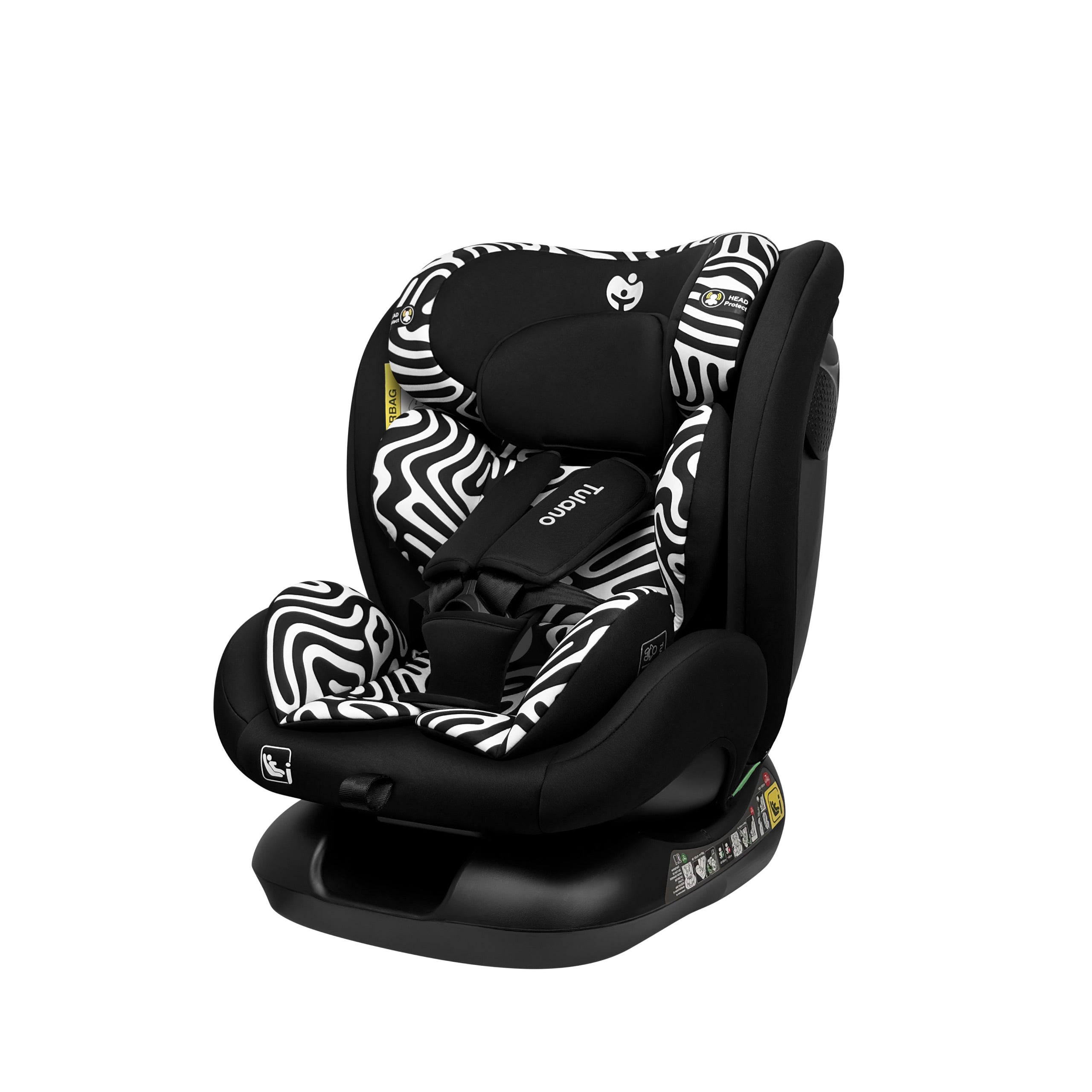 Autostoeltje Tulano Loom 15 Black Mono
