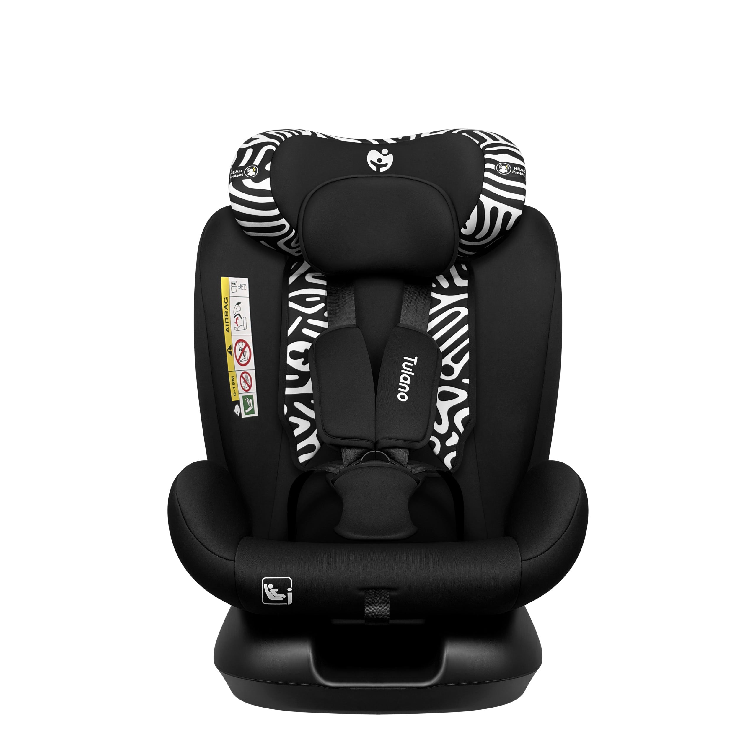 Autostoeltje Tulano Loom 15 Black Mono