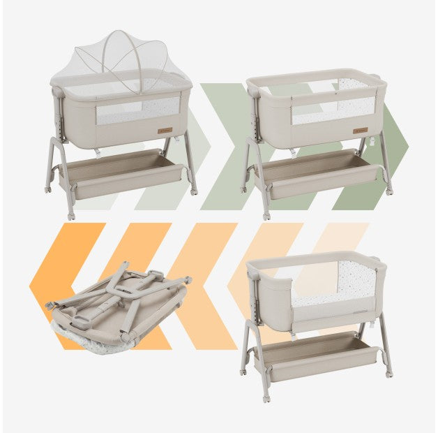3-in-1 reisbedje Tulano Dream 50 Beige