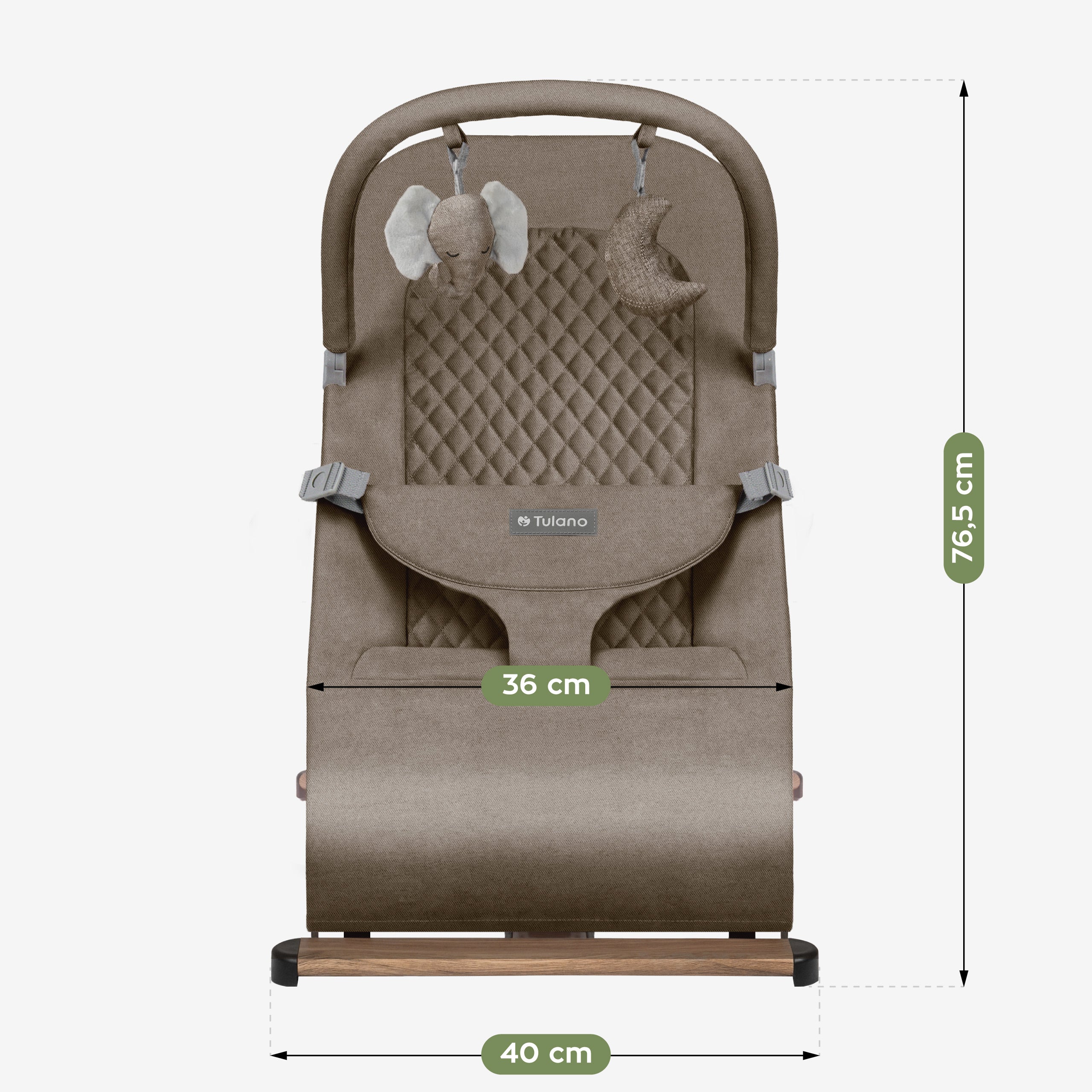 Tulano Moon 30 Beige schommelstoel
