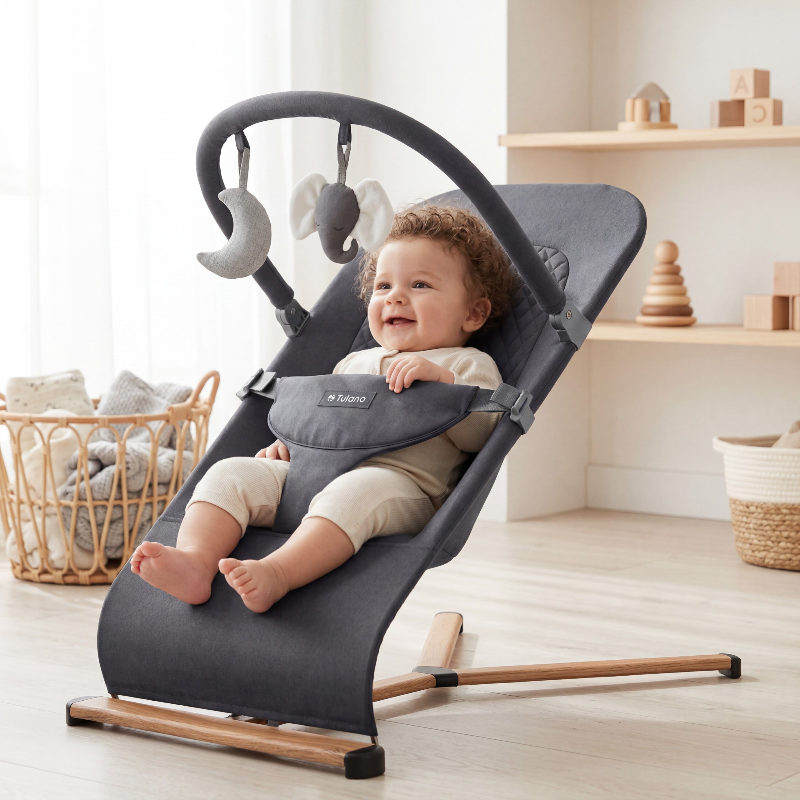 Tulano Moon 30 Graphite schommelstoel