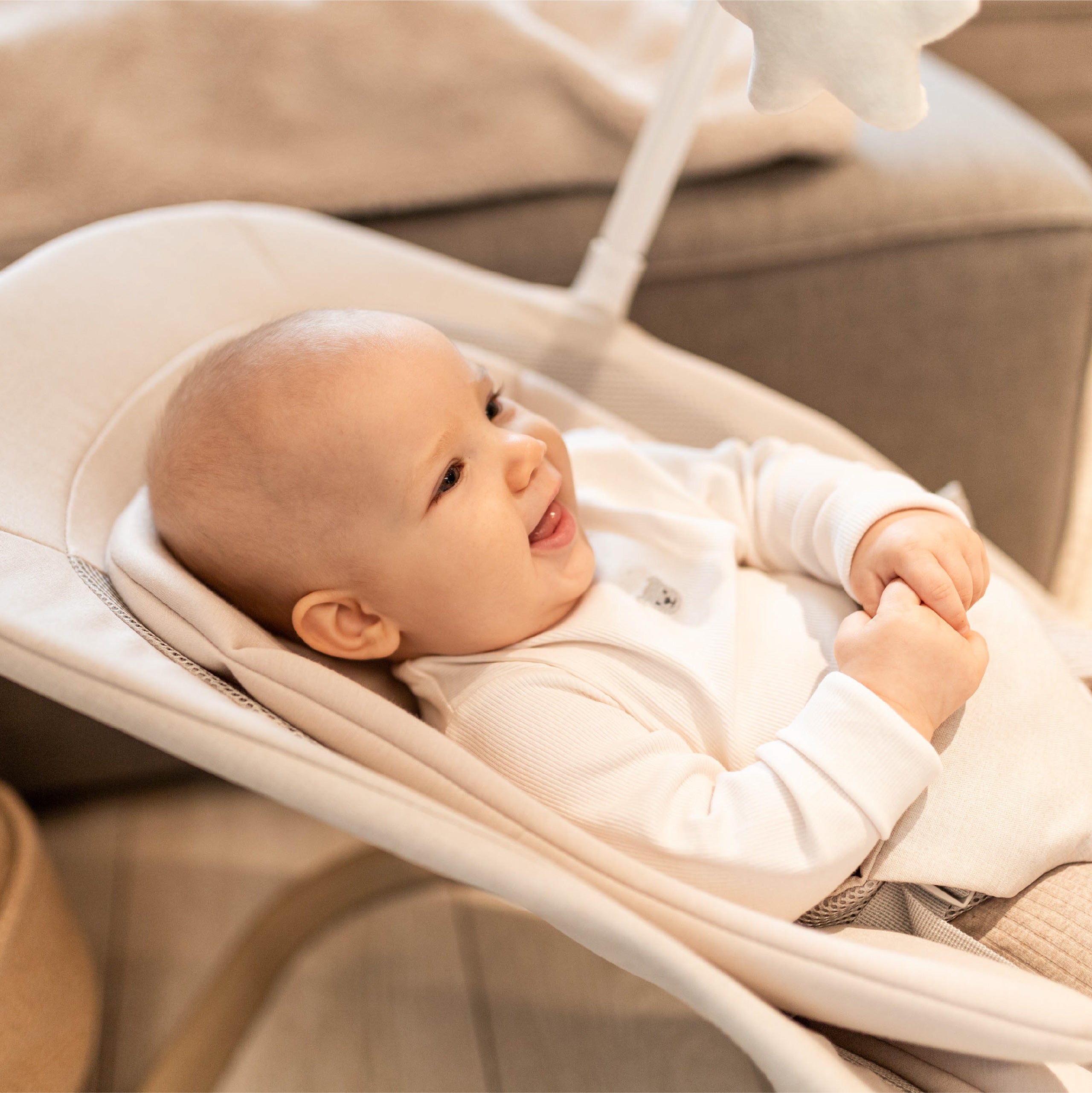 Tulano Moon 50 Beige schommelstoel