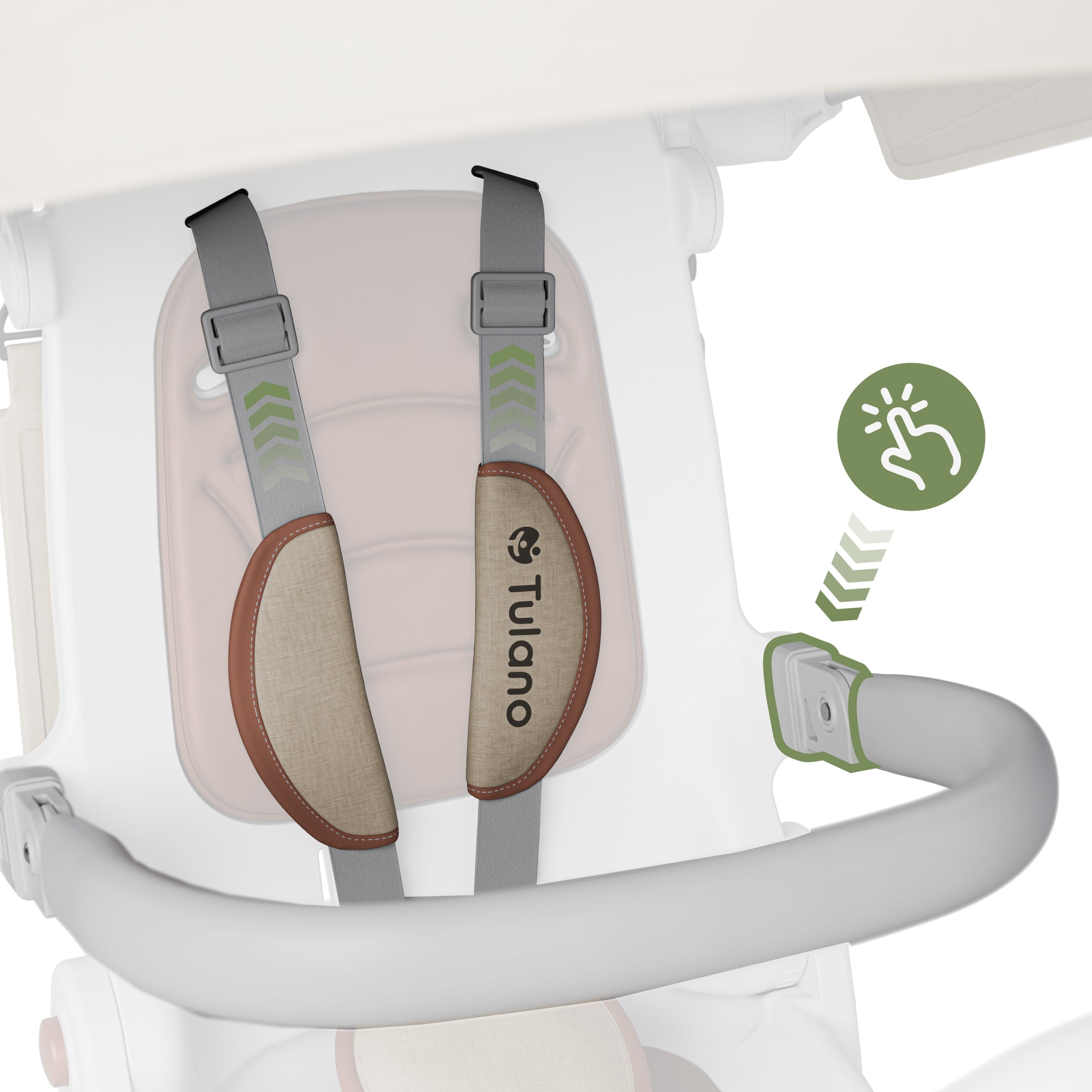 Tulano 4in1 driewieler Noah 35 Beige