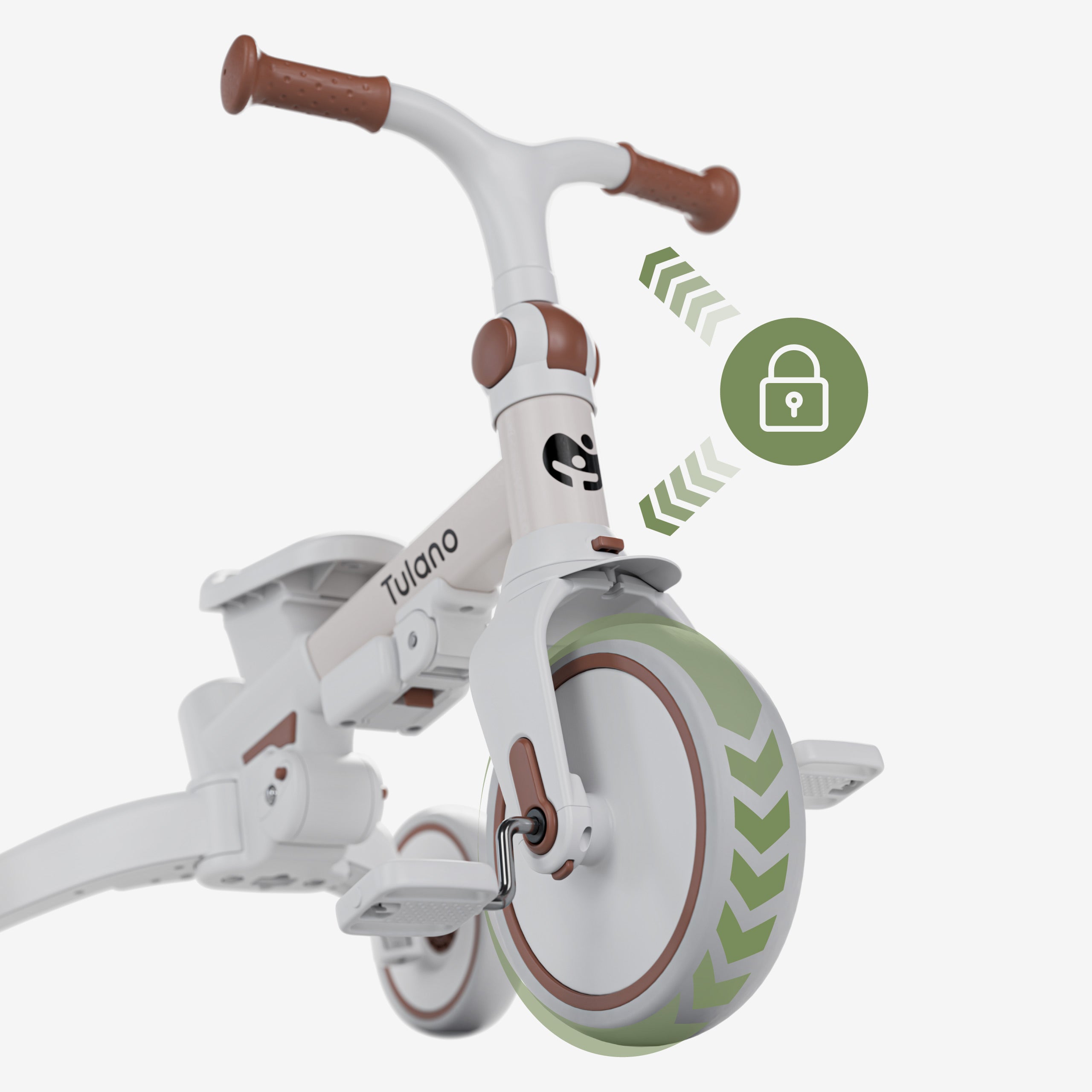 Tulano 4in1 driewieler Noah 35 Beige