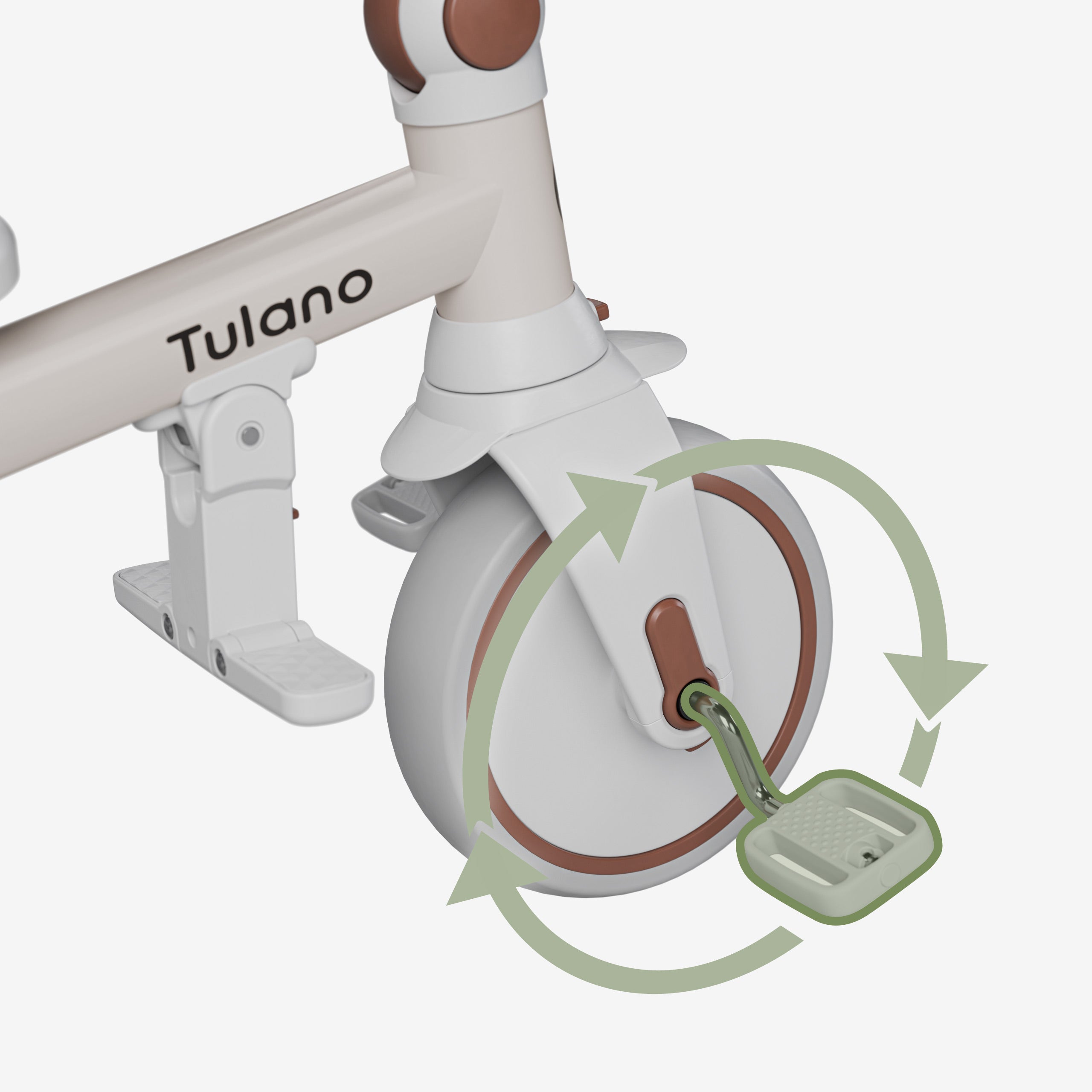 Tulano 4in1 driewieler Noah 35 Beige