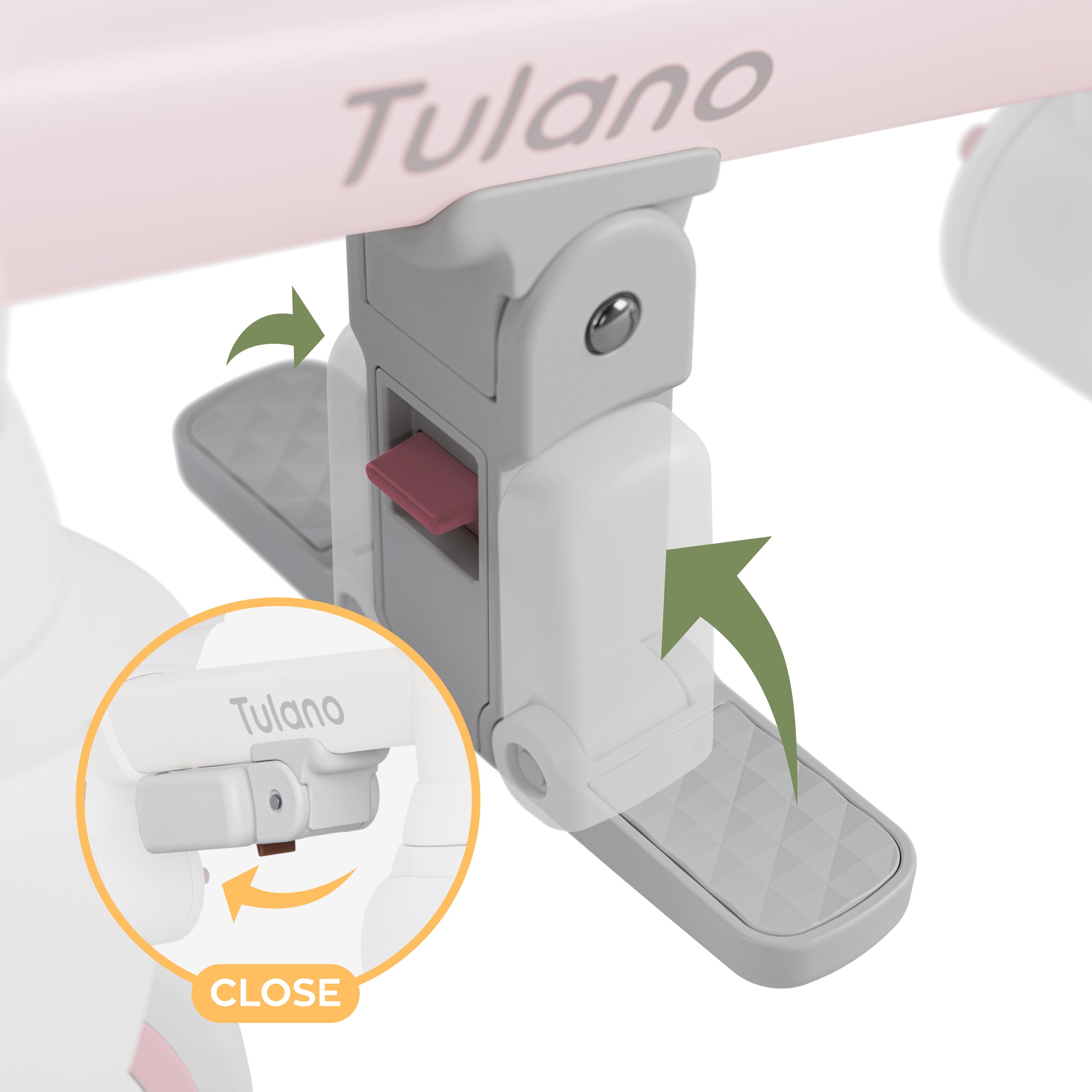 Tulano 4in1 driewieler Noah 35 Roze