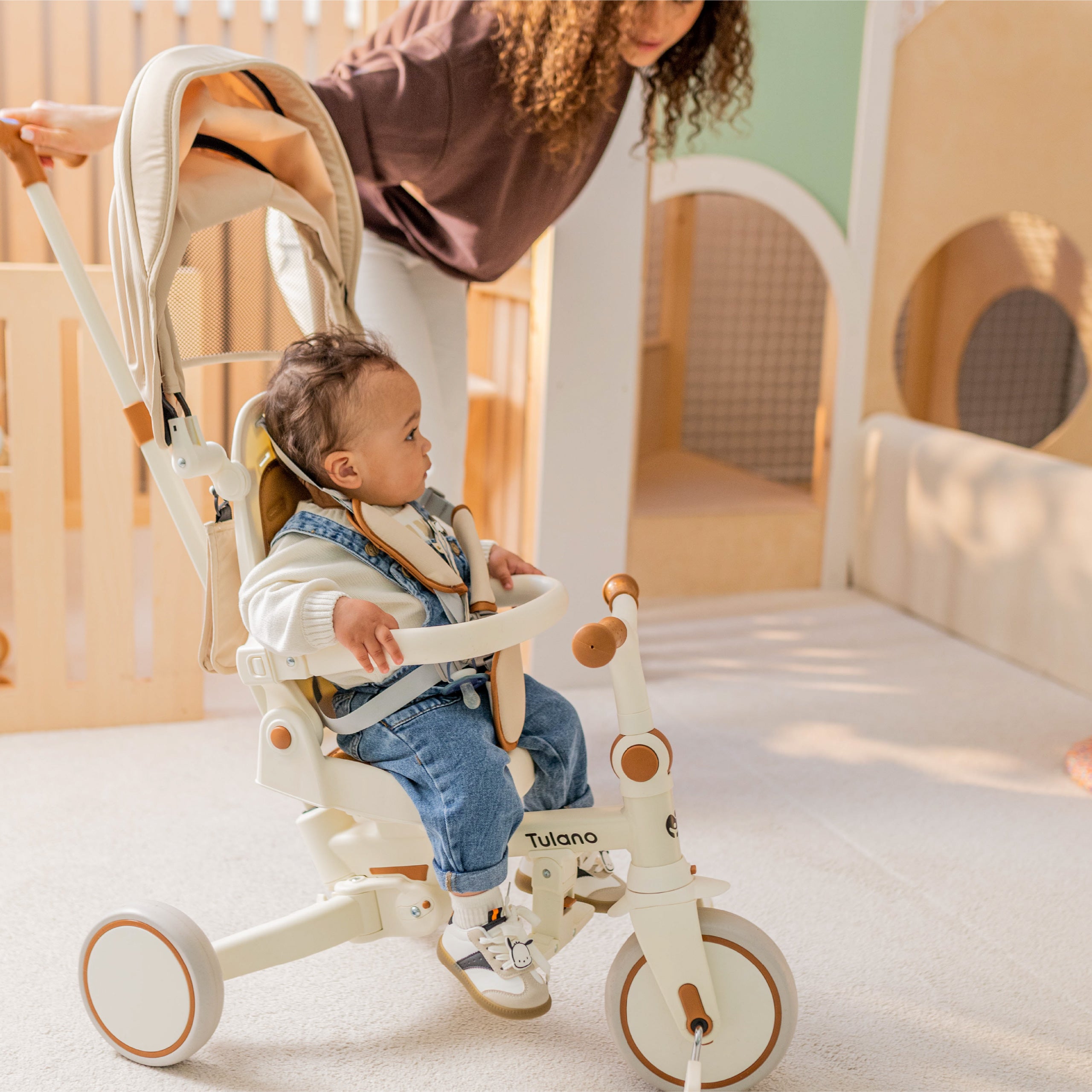 Tulano 4in1 driewieler Noah 35 Beige