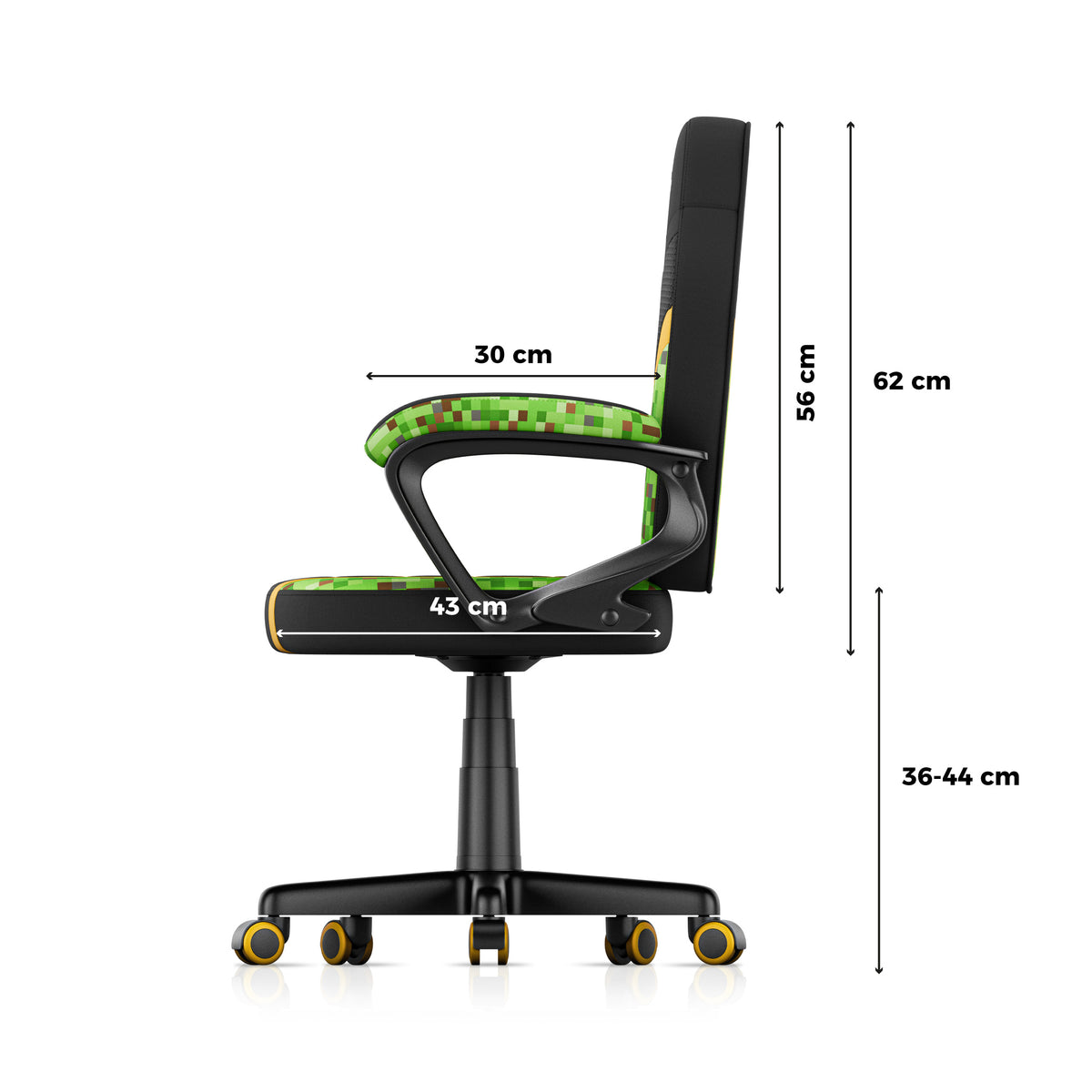 HUZARO RANGER 1.0 Pixel Mesh Kinderstoel voor Gaming
