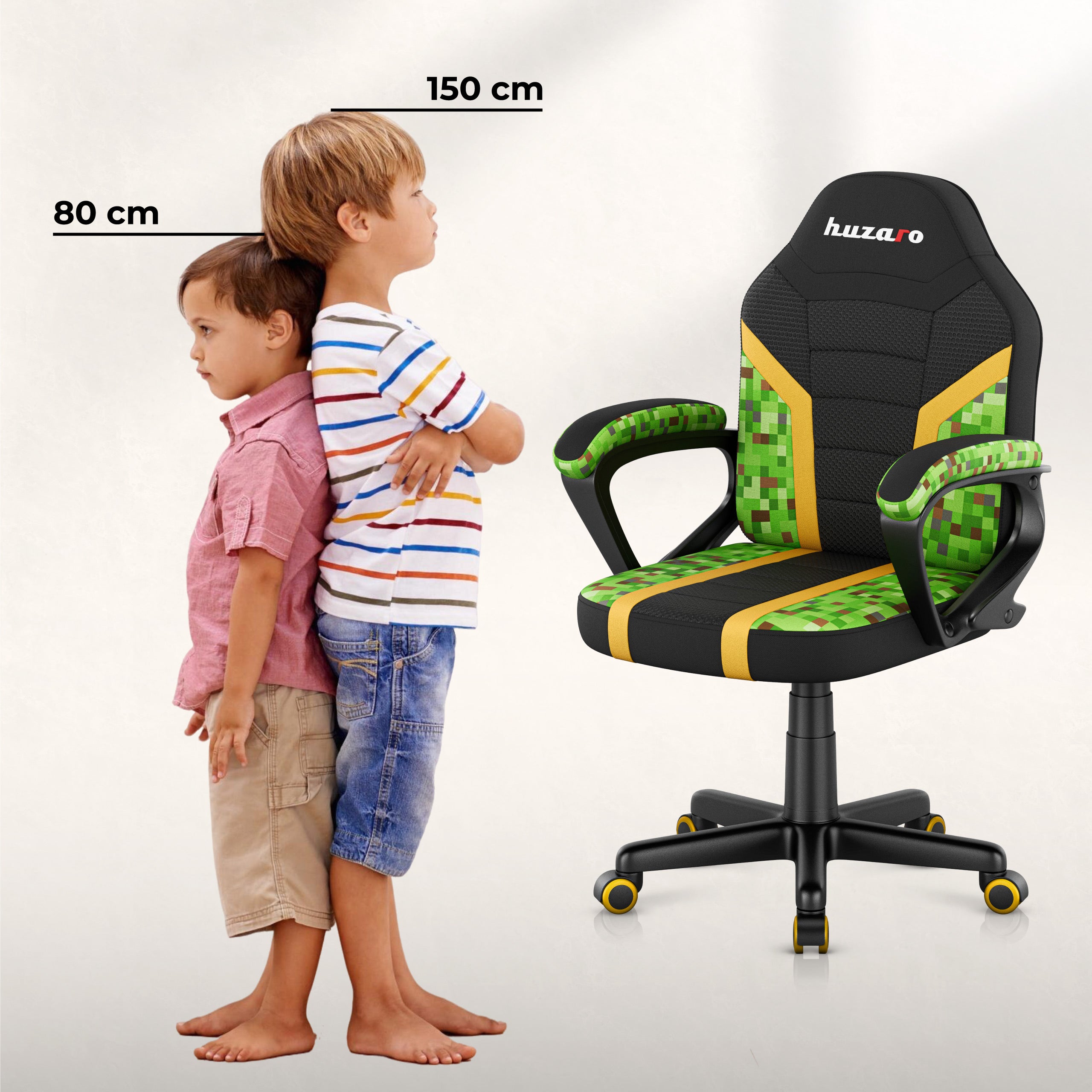 HUZARO RANGER 1.0 Pixel Mesh Kinderstoel voor Gaming