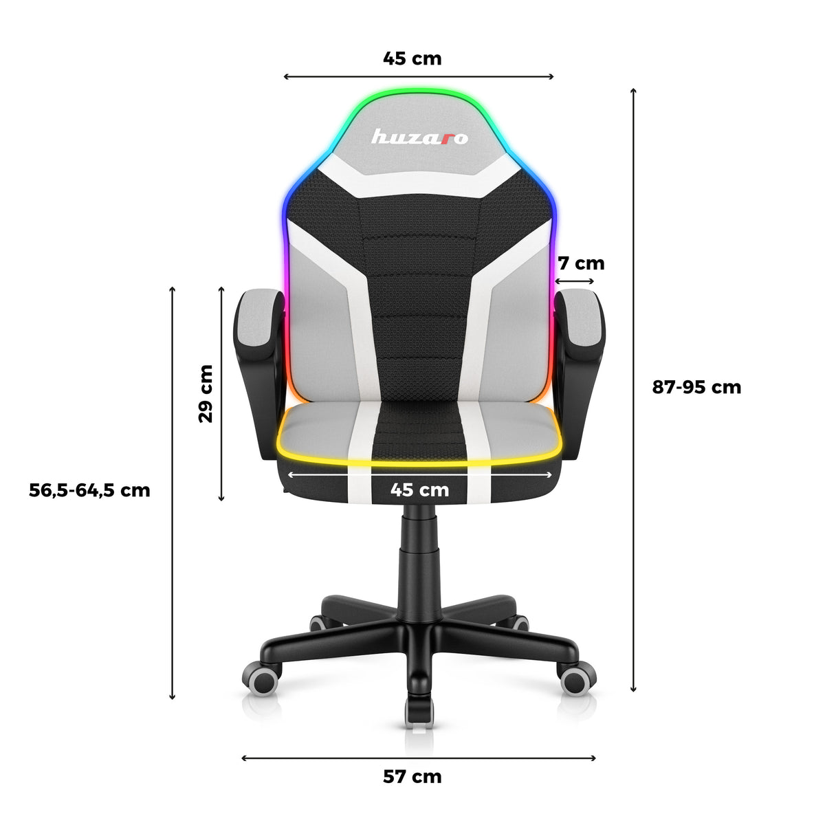 Huzaro Ranger 1.0 RGB kinderstoel