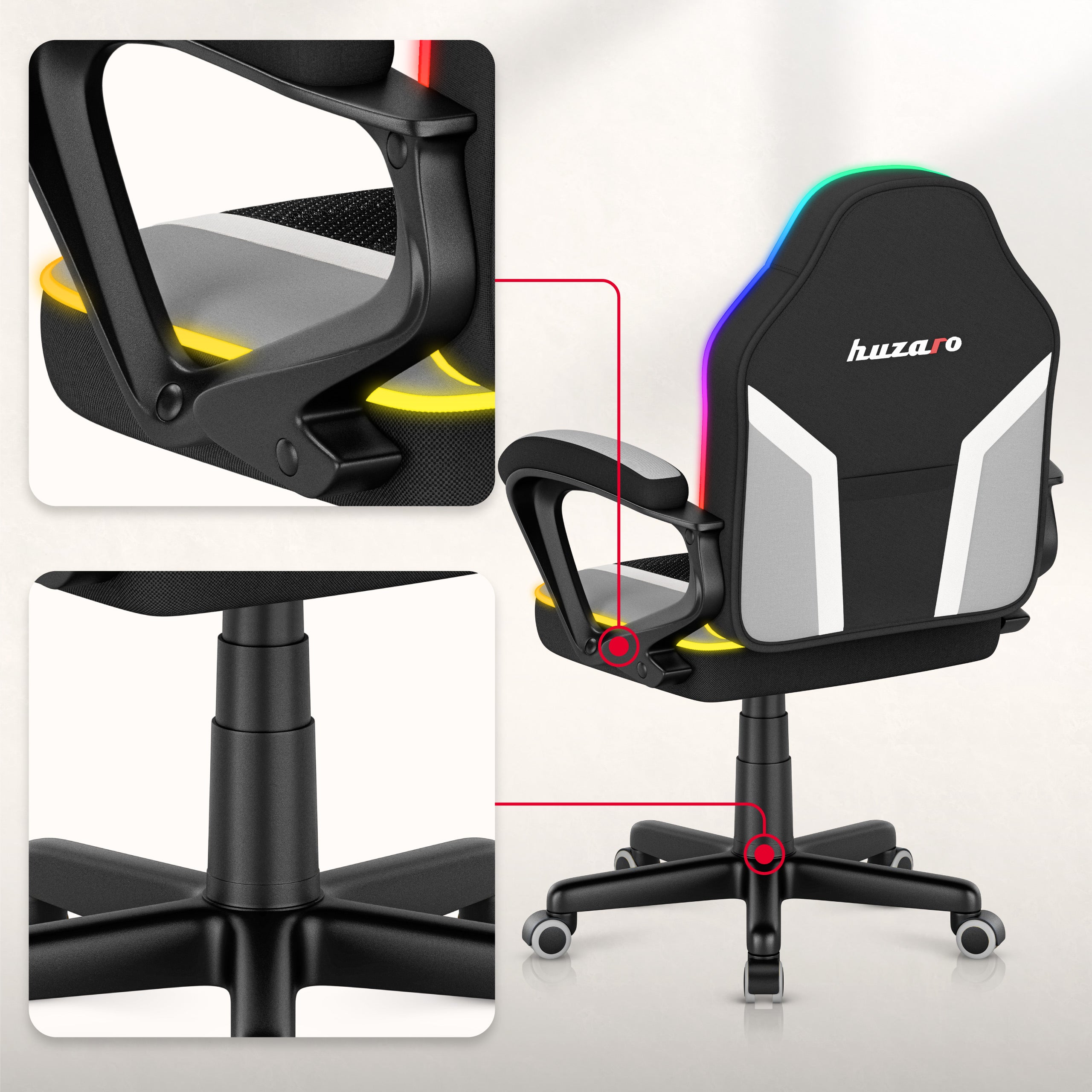 Huzaro Ranger 1.0 RGB kinderstoel