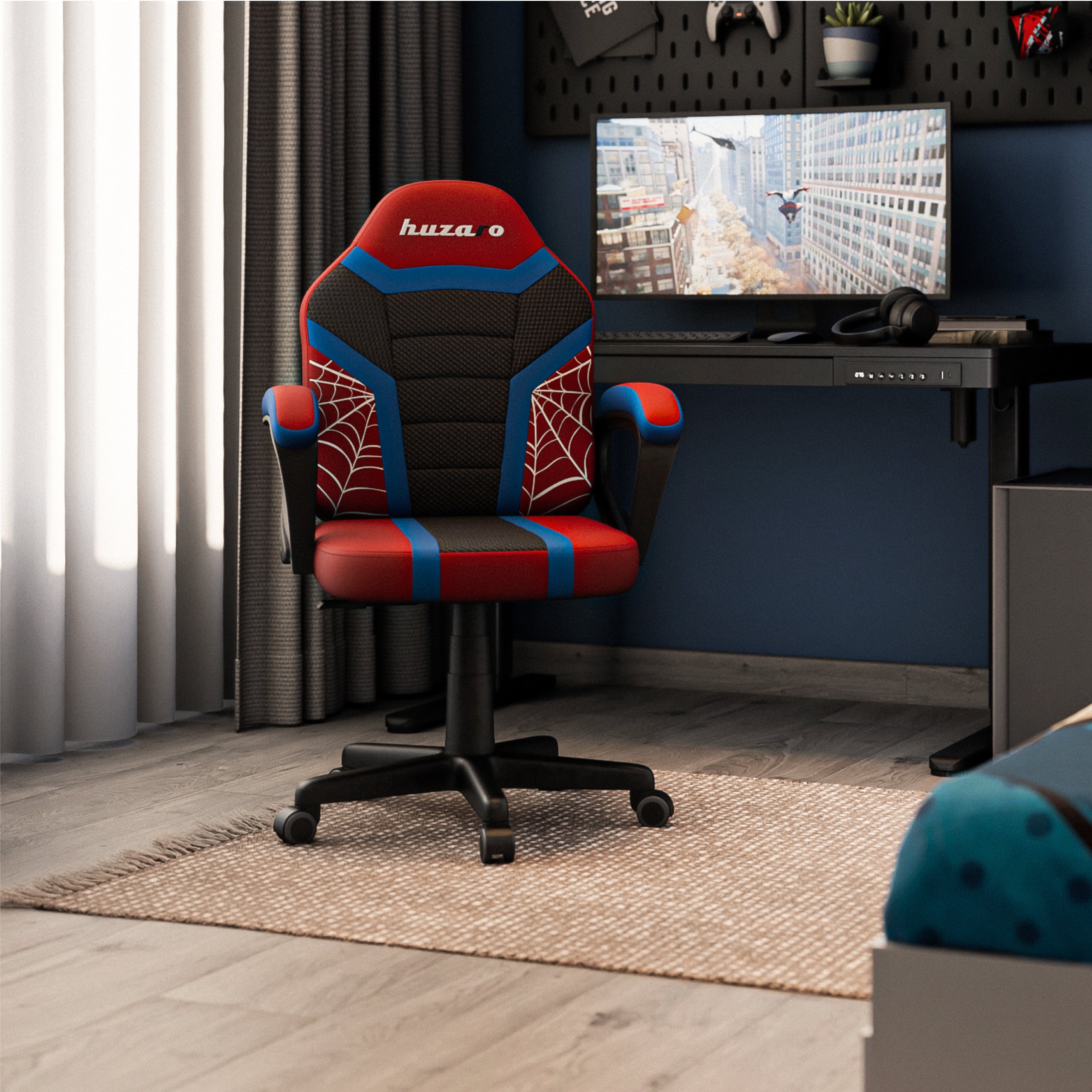 Huzaro Ranger 1.0 Spider Mesh Kinderstoel voor Gaming