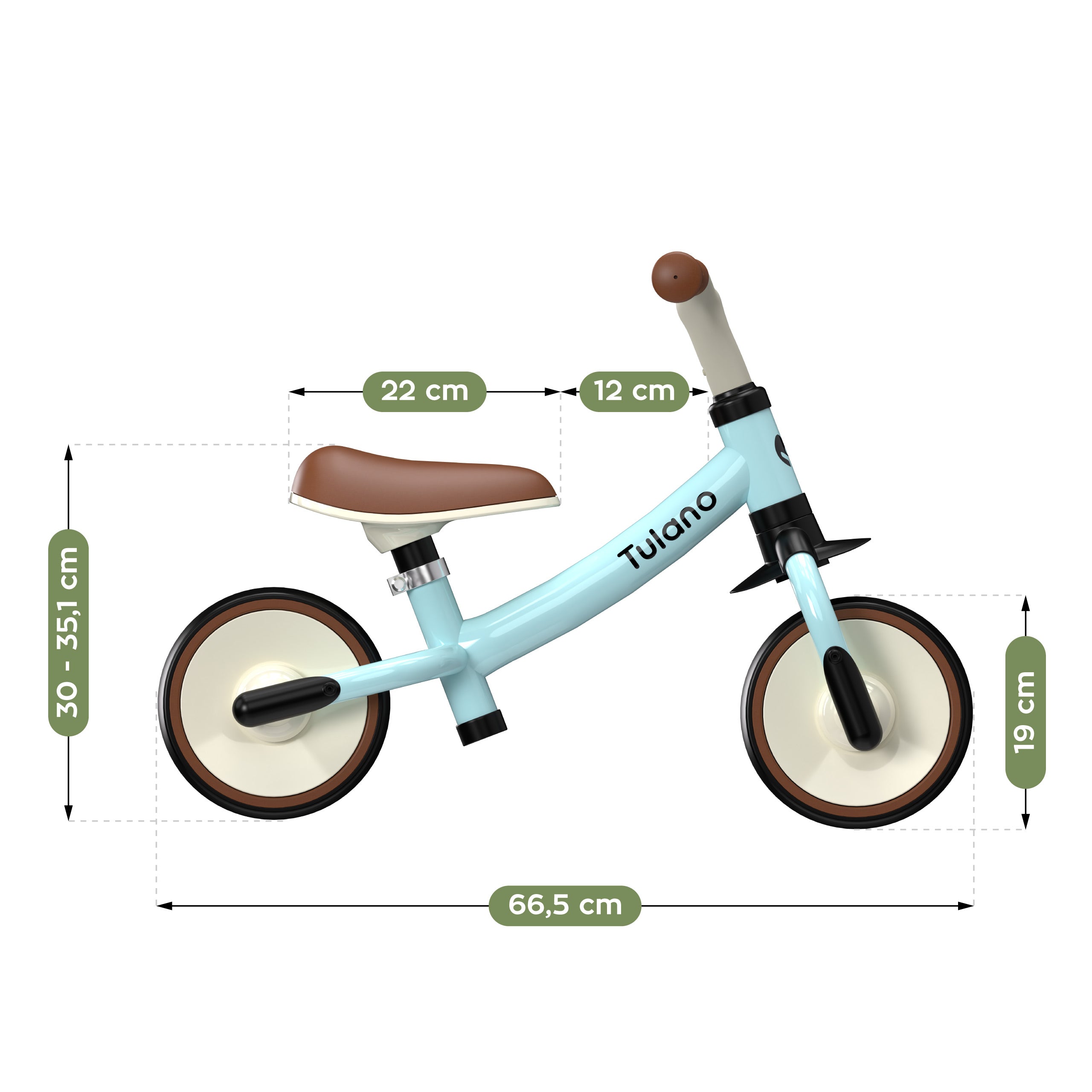 Tulano Scout 15 Blauw crossfiets
