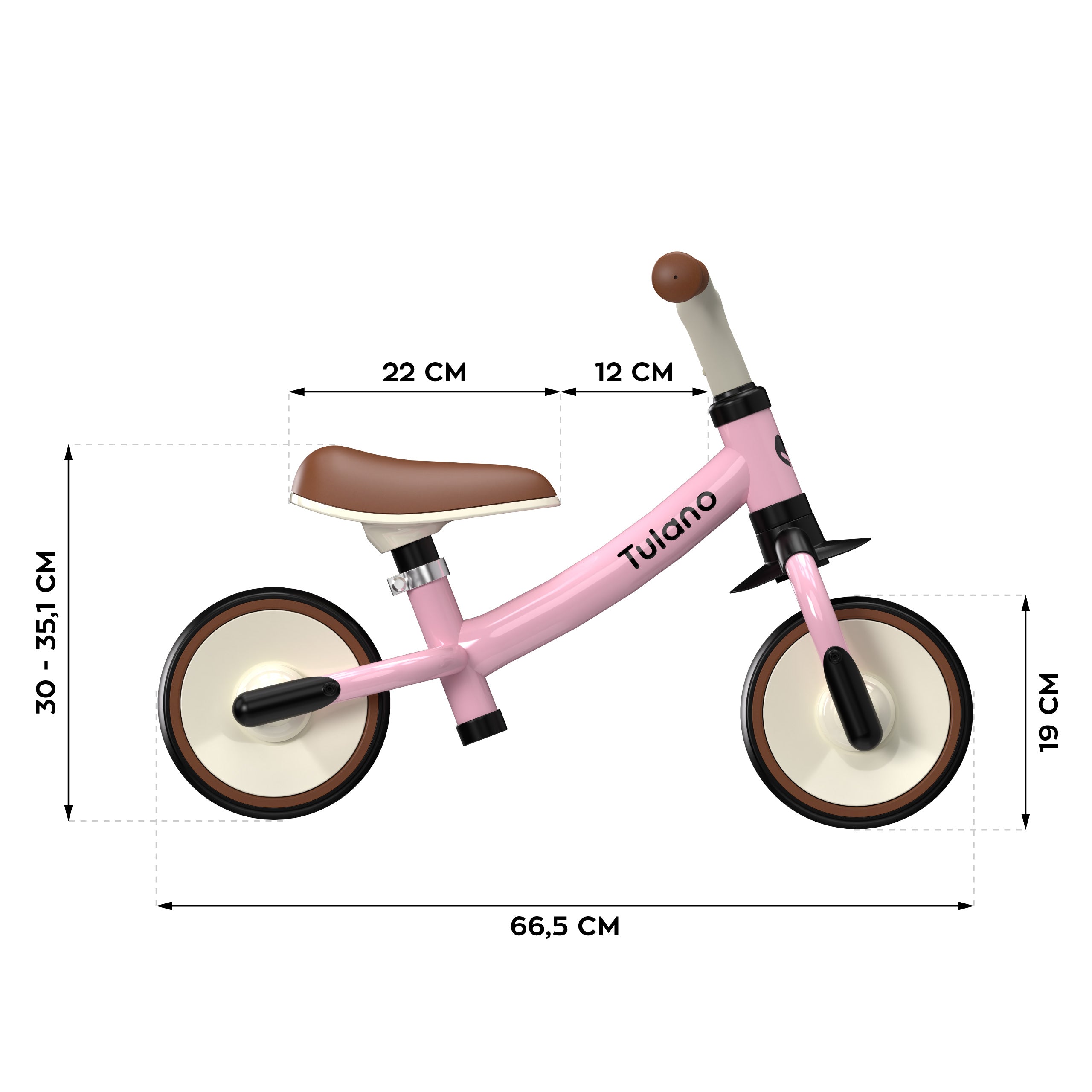 Tulano Scout 15 Roze crossfiets