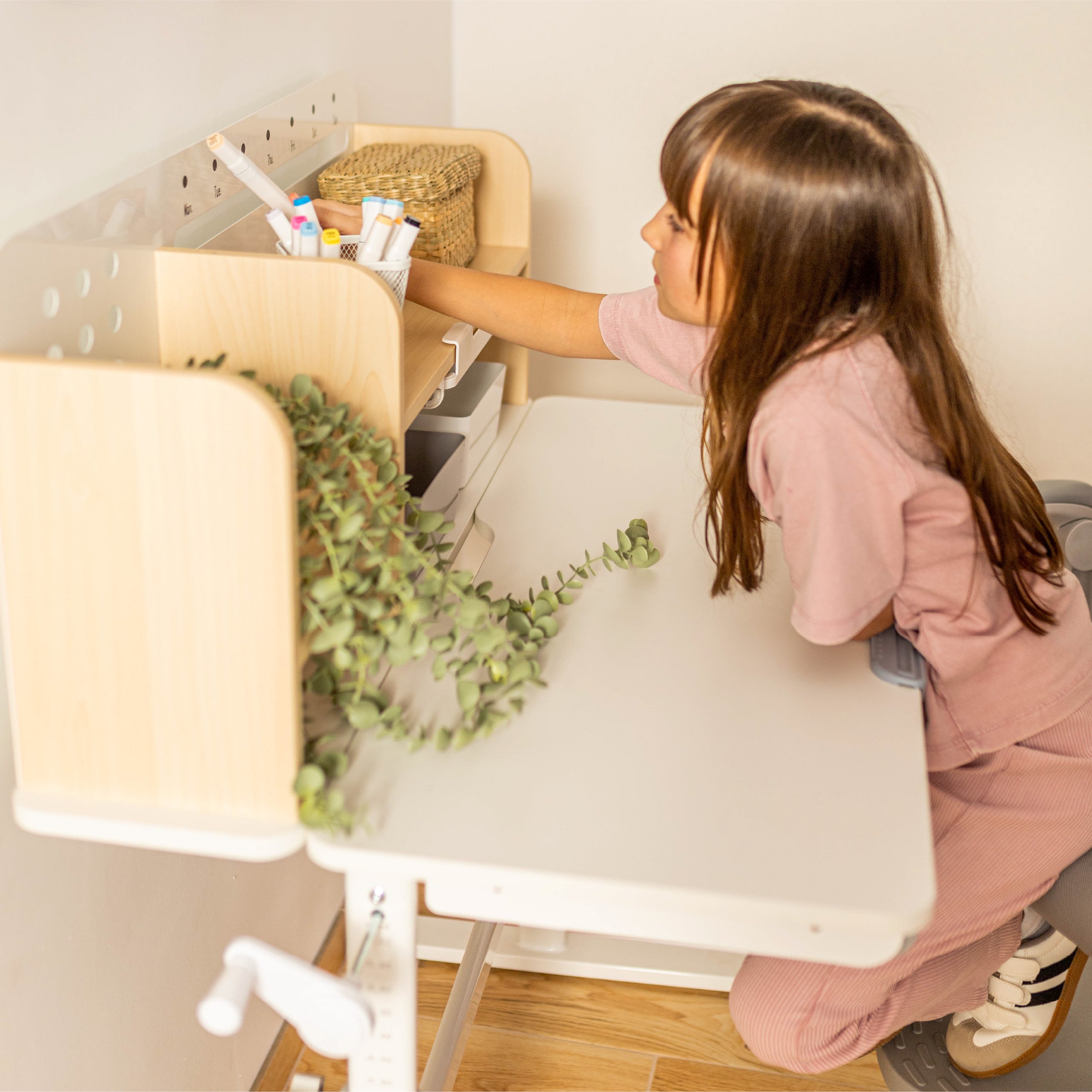 Ergonomisch kinderbureau Mark Adler Studie 5.0 Hout 90 cm
