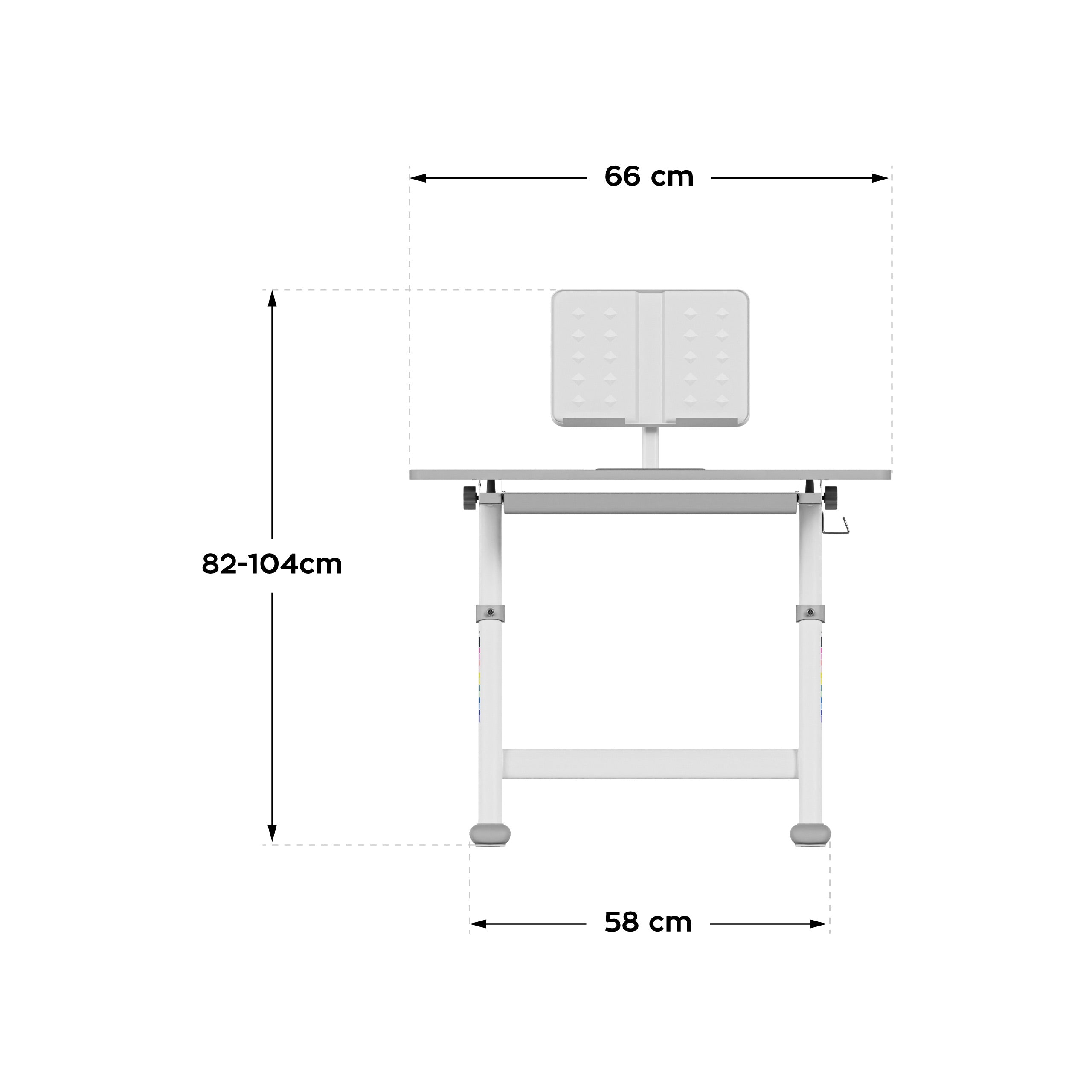 Ergonomisch kinderbureau Mark Adler Studie 3.0 66 cm