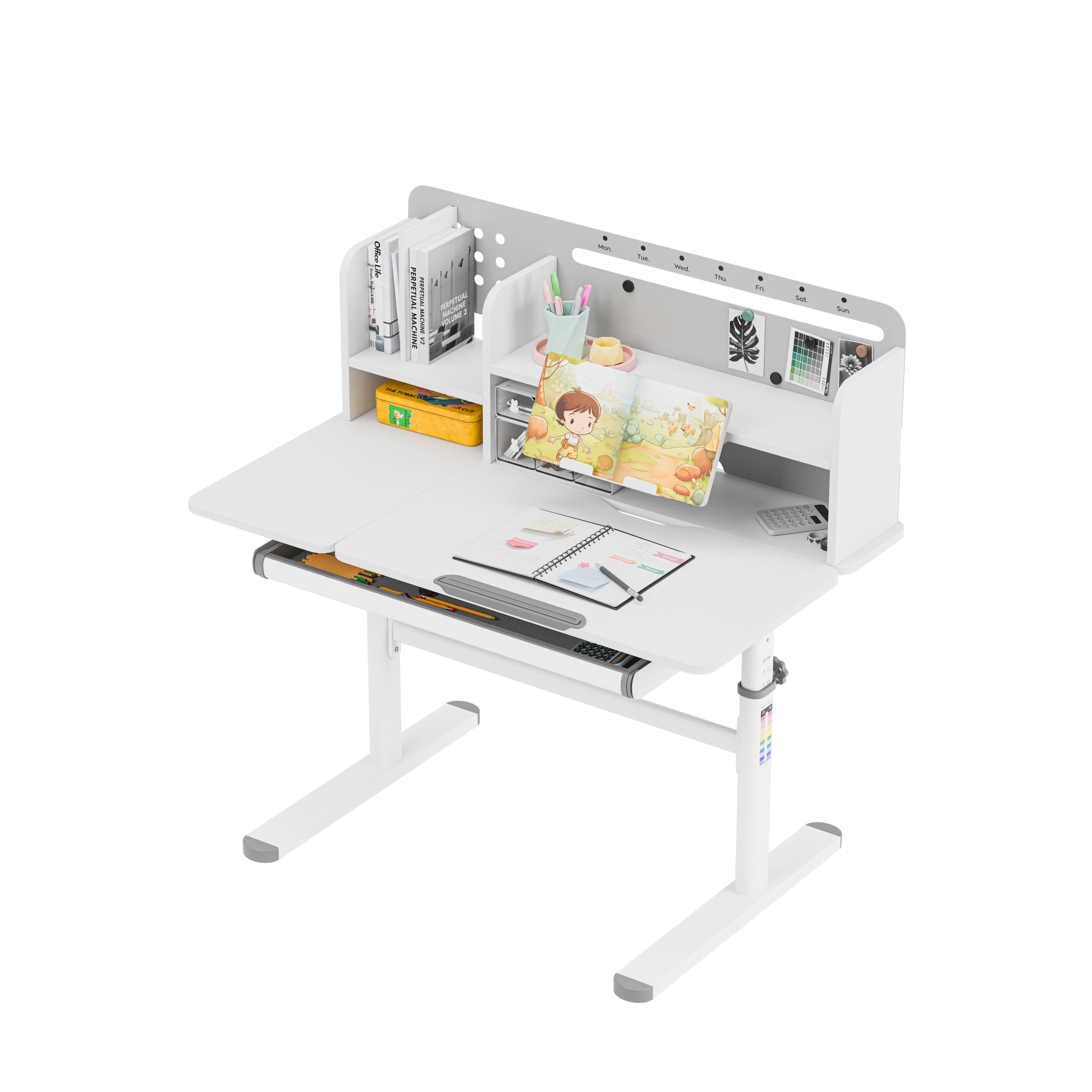 Mark Adler Study 5.7 Grijs 100 cm kinderbureau