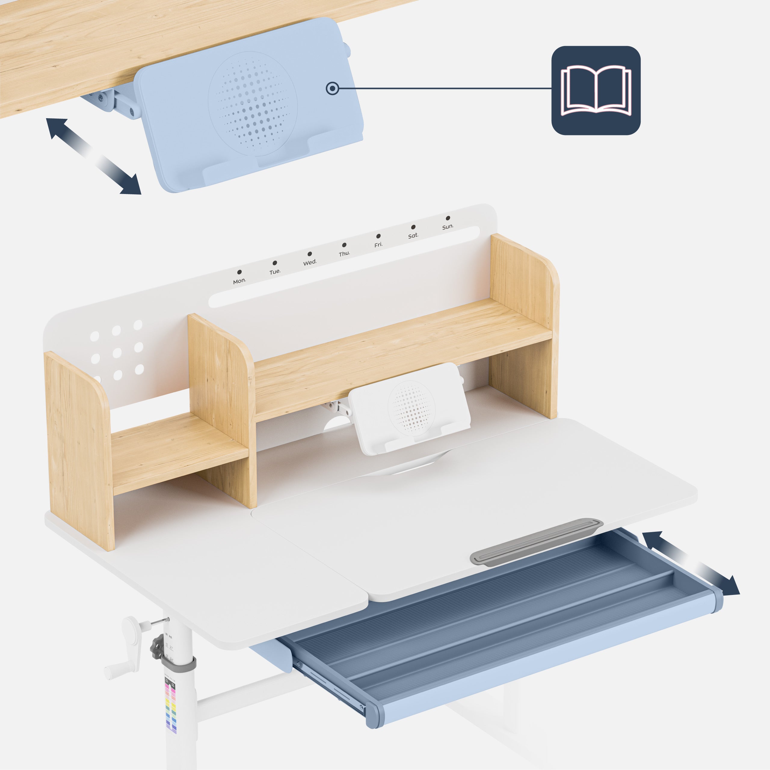 Mark Adler Studie 5,7 Hout 100 cm kinderbureau