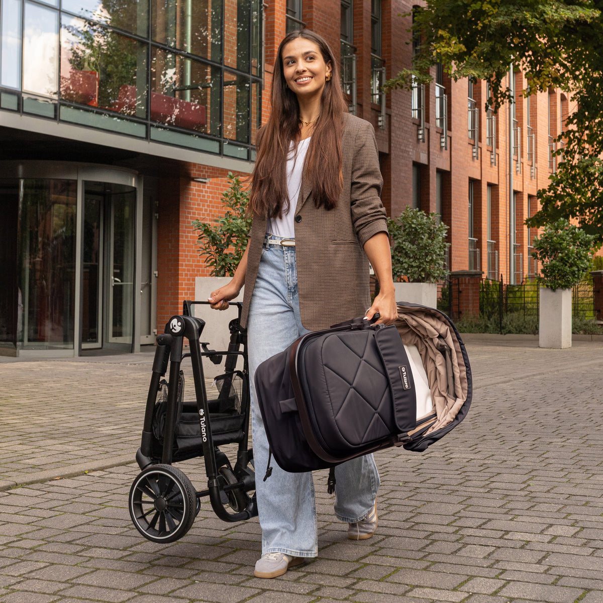 Multifunctionele 2-in-1 kinderwagen Toledo 35 Black
